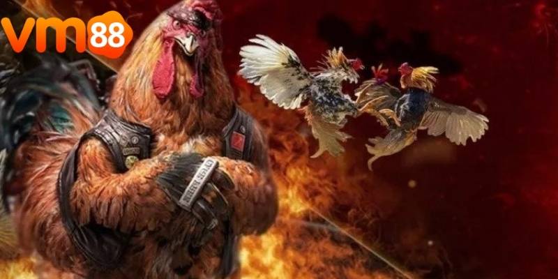Cược trực tiếp của đá gà VM88 dựa vào diễn biến của trận đấu